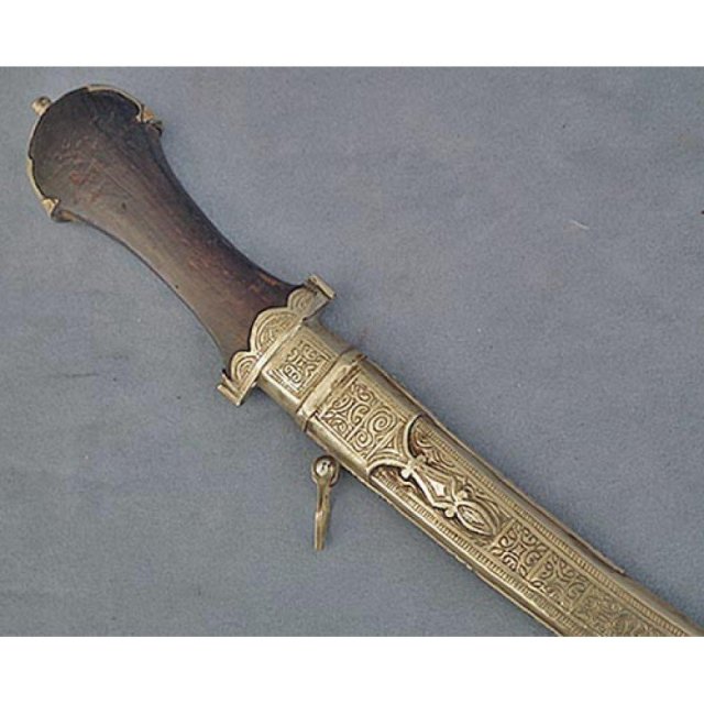 Antique Moroccan Islamic Dagger Jambiya 19t century