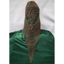 Antique Kula Zirah Indo Persian Islamic Chainmail Helmet 17th century