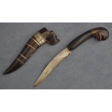 Antique Indonesian Dagger knife Bade-Bade Sumatra