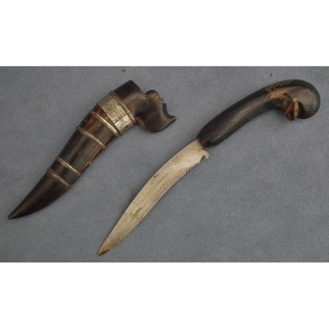 Antique Indonesian Dagger knife Bade-Bade Sumatra