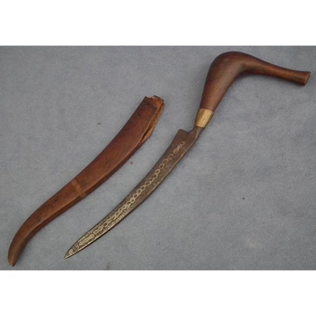 Antique Indonesian Dagger Islamic Knife Rencong 19th century