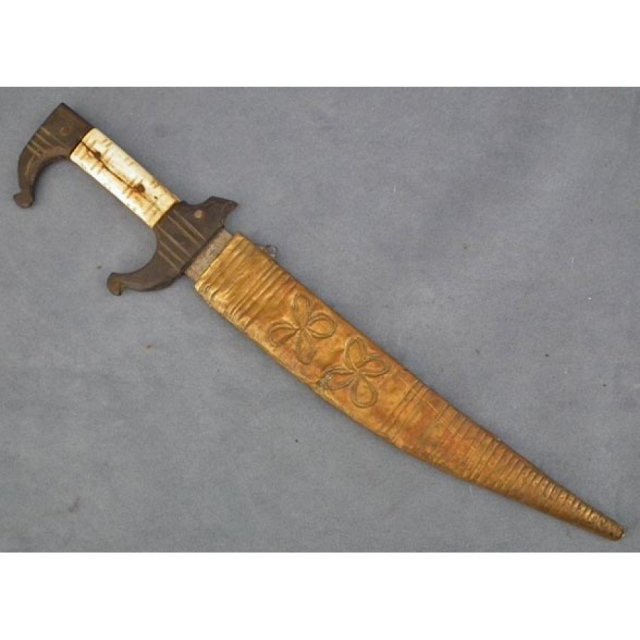 Antique Islamic North African Moorish Dagger 19th c