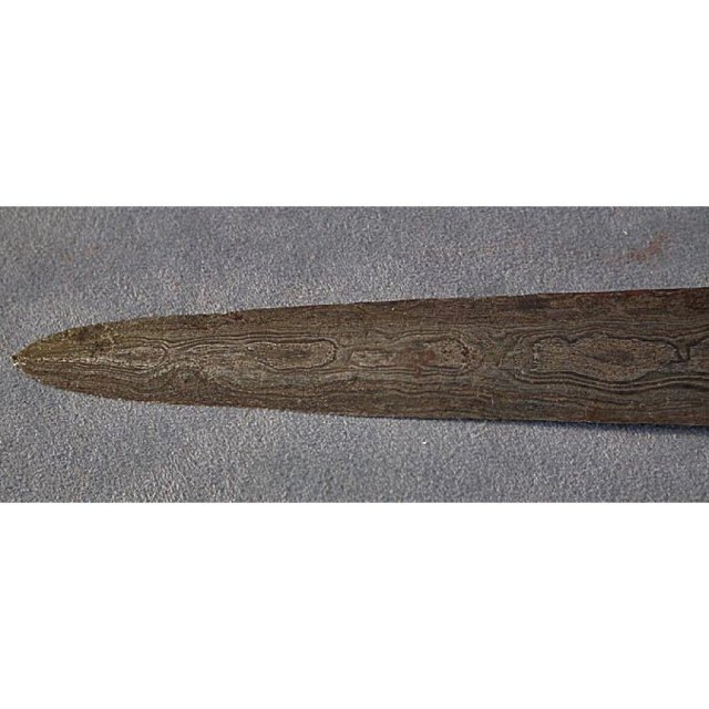Antique Indonesian Javanese Sword Pedang Lurus 19th c
