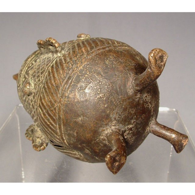 Antique Indian Bronze Jar 19th Century India