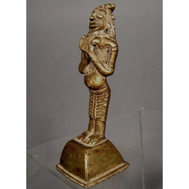 Antique Indian Hindu Bronze Deity Sculpture 18th century