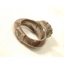 Antique Islamic Timurid Silver Ring 14th c