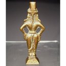 Antique Indian Hindu Brass Deity Amulet 18th - 19th c