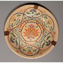 Antique Turkish Ottoman Islamic Kutahya Dish 19th century