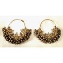 SOLD Antique Persian Islamic Silver Earrings 19th c