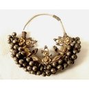 SOLD Antique Persian Islamic Silver Earrings 19th c