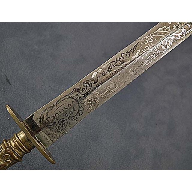 Antique Civil War American Bowie Knife