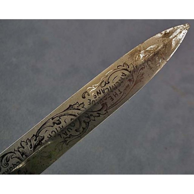 Antique Civil War American Bowie Knife