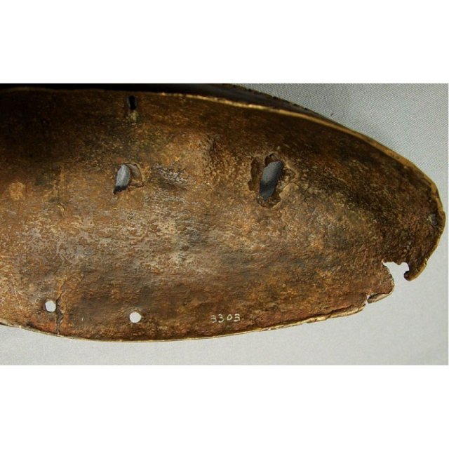 Antique African Bronze Mask circa 1900