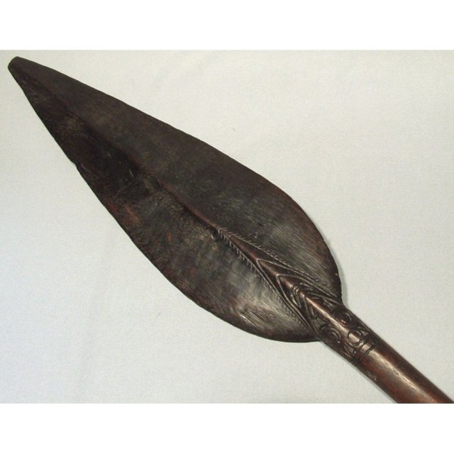 SOLD Antique Oceanic Ceremonial War Paddle