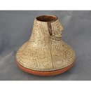 SOLD Peruvian Amazon Indian Shipibo Culture Pottery Effigy Vessel