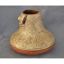 SOLD Peruvian Amazon Indian Shipibo Culture Pottery Effigy Vessel