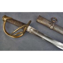 Antique American Civil War Sword US cavalry saber Wrist Breaker by Sheble & Fisher
