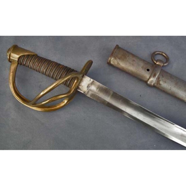 Antique American Civil War Sword US cavalry saber Wrist Breaker by Sheble & Fisher