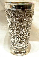 Antique Russian Silver Wine Beaker 18th Century