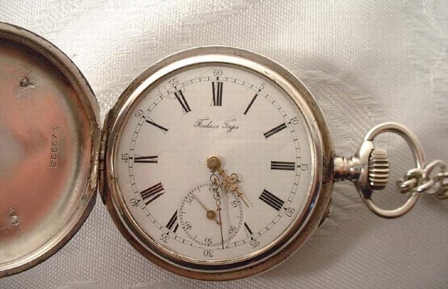 Pavel Buhre Russian Imperial Presentation Pocket Watch