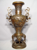 Antique Japanese Bronze Censer, Meiji Period