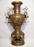 Antique Japanese Bronze Censer, Meiji Period