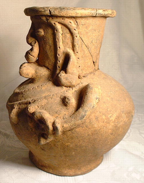 Ancient Pre Columbian Tairona Ceramic Vessel, c. 1000-1500