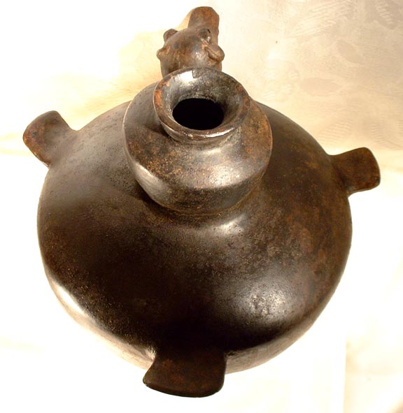 IPre-Columbian Colima Jug in form of a Duck