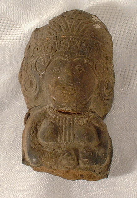 SOLD Pre-Columbian Terracotta Maize Corn Goddess