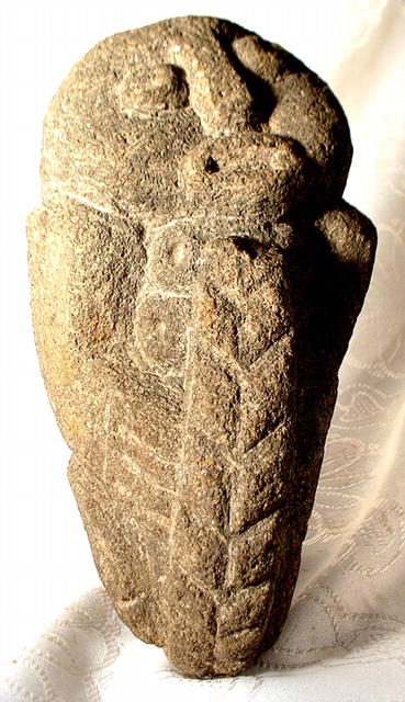 Pre-Columbian Veracruz Stone Idol Figure Mexico