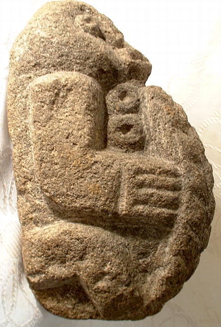 Pre-Columbian Veracruz Stone Idol Figure Mexico