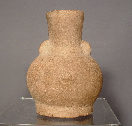 Ancient Pre-Columbian Veracruz Ceramic Vessel