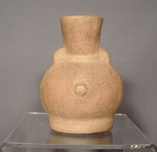 Ancient Pre-Columbian Veracruz Ceramic Vessel