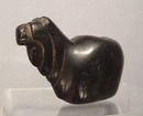 Pre Columbian Inca Black Stone Conopa Vessel