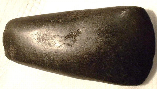 Mayan axe-celt, Preclassic 800 BC-100 AD
