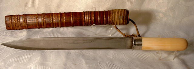 ANTIQUE DHA SWORD BURMESE OR THA, 19th century