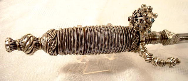 Rare 1762 Venetian Schiavona Dagger
