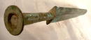 Antique Warring States bronze sword, 475-221