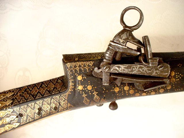 17th- 18th Century Ottoman Miquelet fullstock Gun