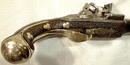 Antique Turkish Ottoman Pistol Gun, 18th cen