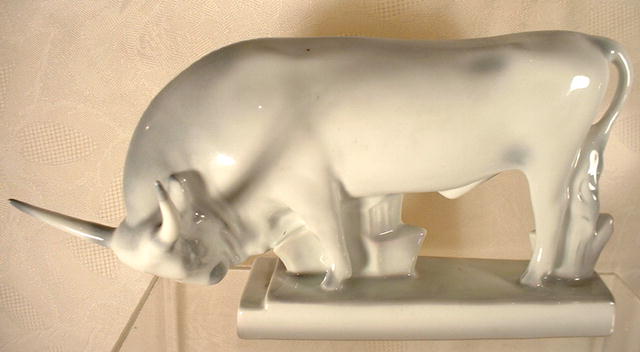 Art Deco Zsolnay Hungarian Porcelain Figure