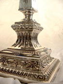 Imperial Russian-Polish Silver Candlestick 1900