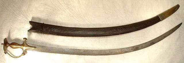 18th Century Indo Persian Mughal Sword Shamshir
