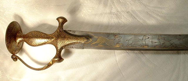 18th Century Indo Persian Mughal Sword Shamshir
