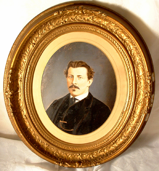 Antique Portrait of a Gentleman, unsigned