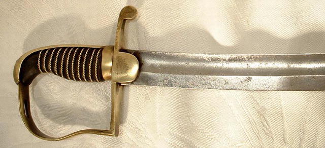 1812 War American Mounted Artillery Sword