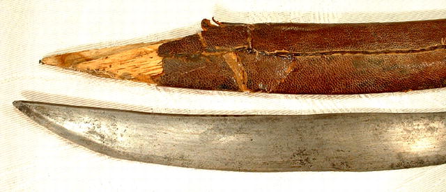 19th century Indian Damascus steel sword