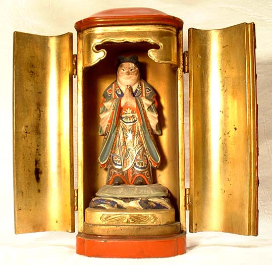 Antique Japanese Zushi, Meiji period 1868 - 1912