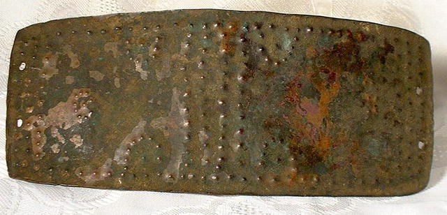 Ancient Bronze Celtic Belt Buckle, 2nd century