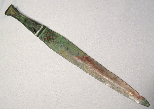 Ancient Bronze Sword Luristan 1000 BC.